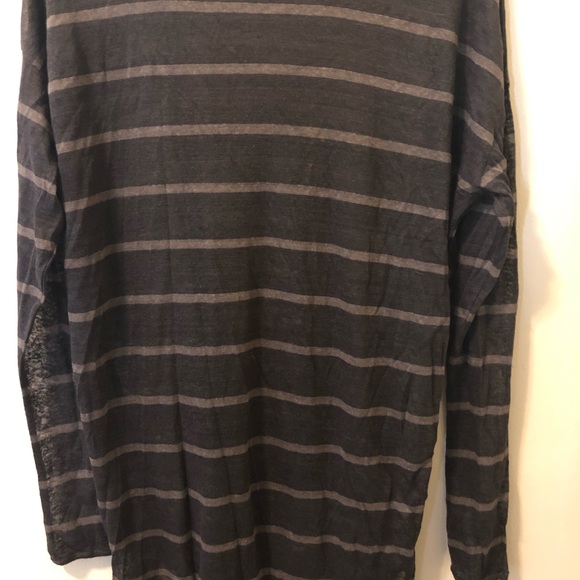 Vince striped long sleeve top large - Picture 2 of 2